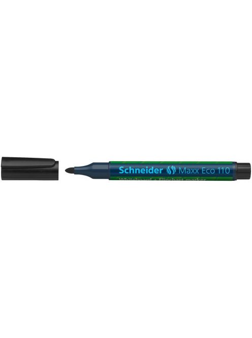 Tábla- és flipchart marker utántölthető 1-3 mm kúpos FEKETE Maxx Eco 110 SCHNEIDER