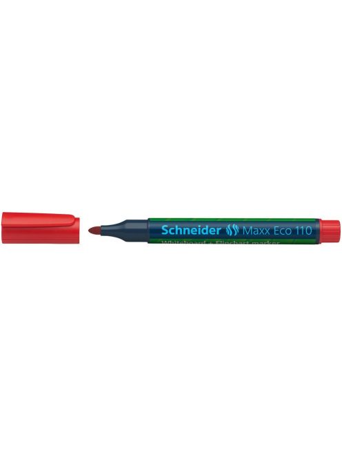 Tábla- és flipchart marker utántölthető 1-3 mm kúpos PIROS Maxx Eco 110 SCHNEIDER