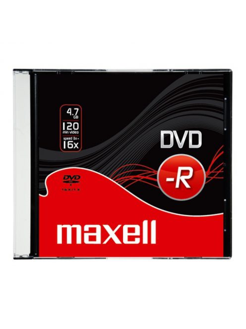 DVD-R 4,7Gb. 16x slim tokos Maxell 