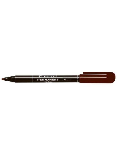 Alkoholos marker 1mm, M, Centropen 2846 barna