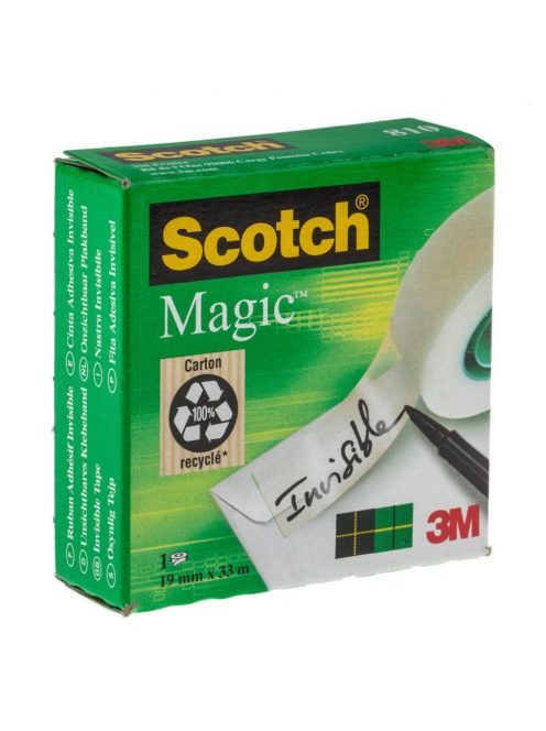 Ragasztószalag 12mmx33m Magic Tape 3M Scotch 810