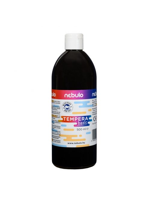 Tempera 500ml, Nebulo fekete