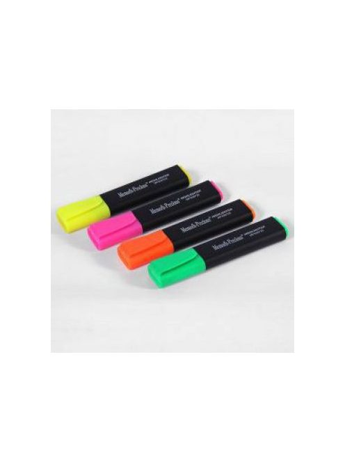 Szövegkiemelő 1-4,6mm, vágott hegyű, Centropen 6252 neon sárga