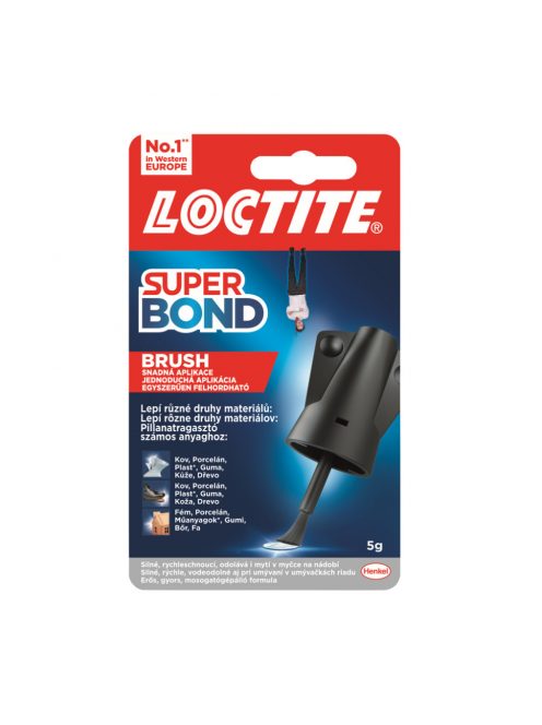 Pillanatragasztó 5g Loctite Super Bond ecsetes