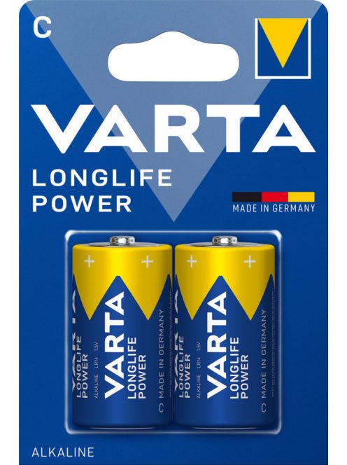 Elem C Baby LR14 Longlife Power 2 db/csomag, Varta 