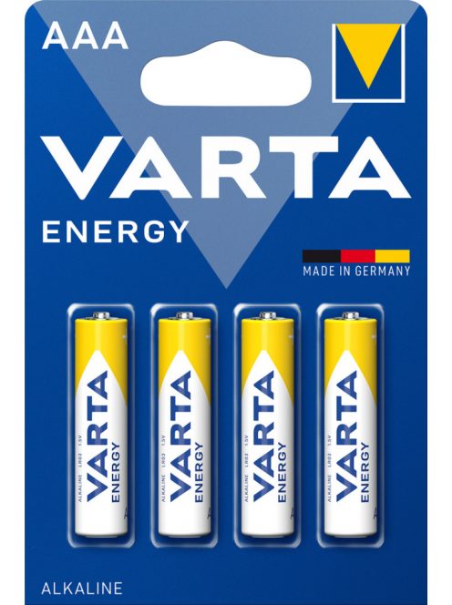 Elem AAA mikro LR03 Energy 4 db/csomag, Varta 