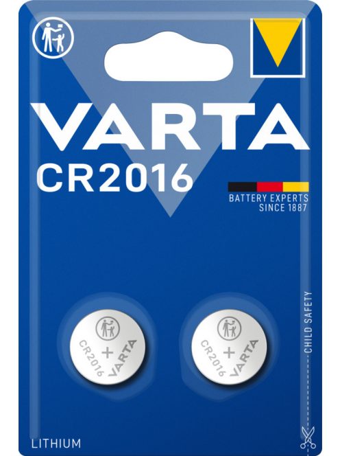 Gombelem CR 2016 2 db/csomag, Varta 