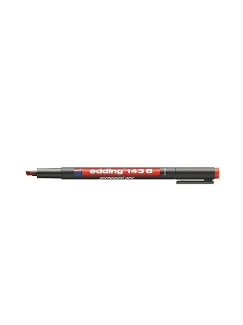 Alkoholos marker 1-3mm, 143B OHP Edding piros