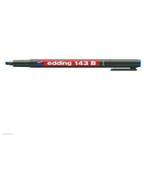 Alkoholos marker 1-3mm, 143B OHP Edding kék