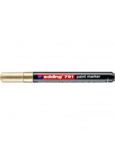 Lakkmarker 1-2mm, kerek Edding 791 arany 