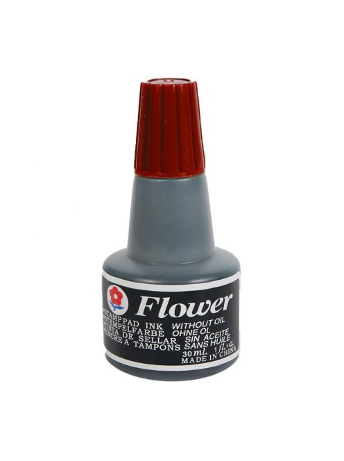 Bélyegzőfesték 30ml, Bluering® Flower piros