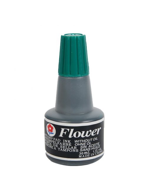 Bélyegzőfesték 30ml, Bluering® Flower zöld