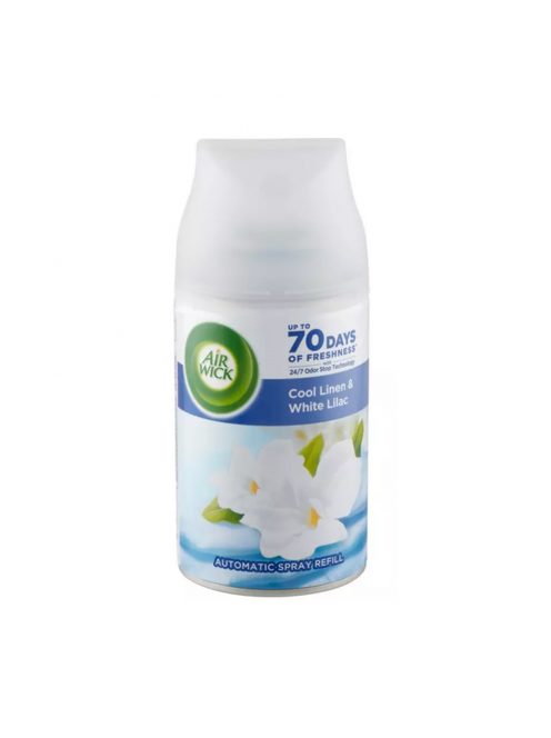 Légfrissítő spray utántöltő 250 ml AirWick Freshmatic Friss Ruha & Fehér Orgona