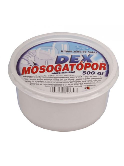 Mosogatópor 500 g Dex