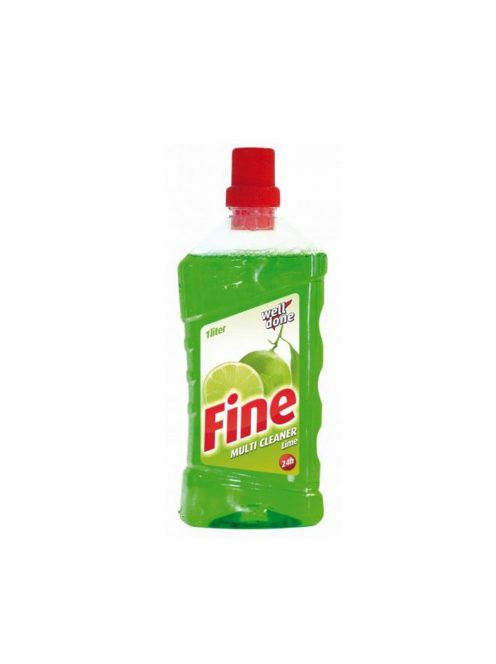 Általános tisztítószer 1 liter Fine Multi Cleaner Well Done lime