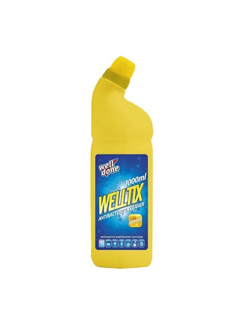 Fertőtlenítő hatású tisztítószer 1 liter Welltix citrus