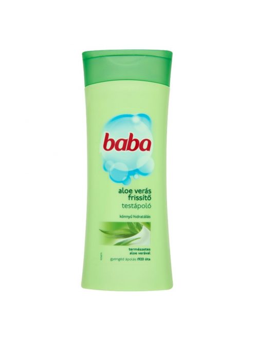 Testápoló 400 ml Baba aloe vera 