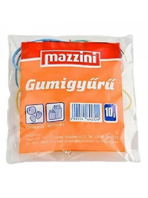 Gumigyűrű 10 g Mazzini