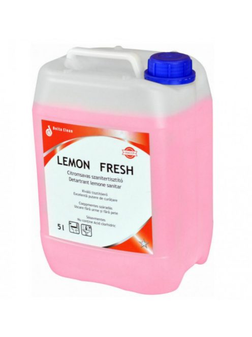 Vízkőoldó - szanitertisztító 5 liter citromsavas Lemon Fresh