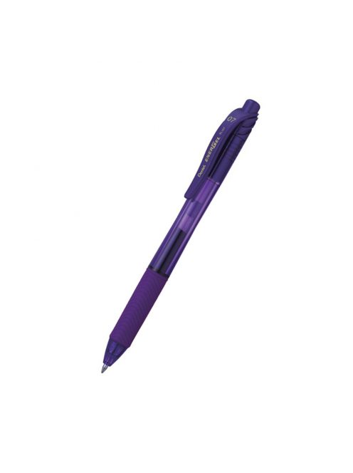 Rollertoll zselés golyóátmérő 0,7 mm, Pentel EnerGelX BL107-VX, írásszín lila