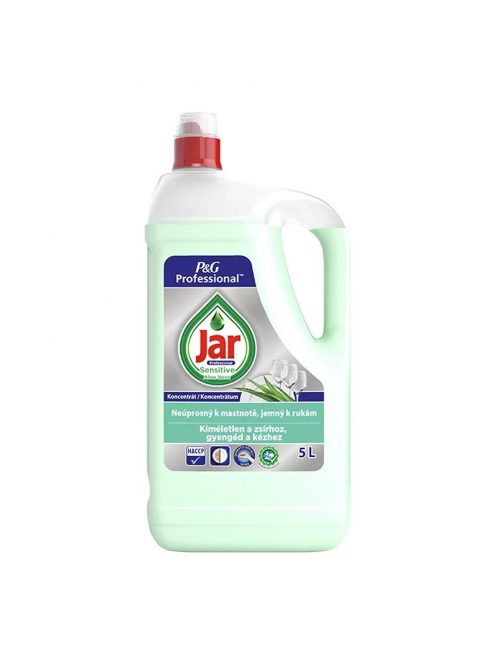 Mosogatószer 5 liter kézi Jar Professional Sensitive Aloe Vera