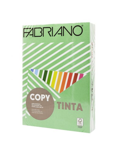 Másolópapír, színes, A3, 80g. Fabriano CopyTinta 250ív/csomag. intenzív zöld/verde