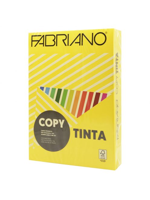 Másolópapír, színes, A3, 80g. Fabriano CopyTinta 250ív/csomag. intenzív sárga/giallo