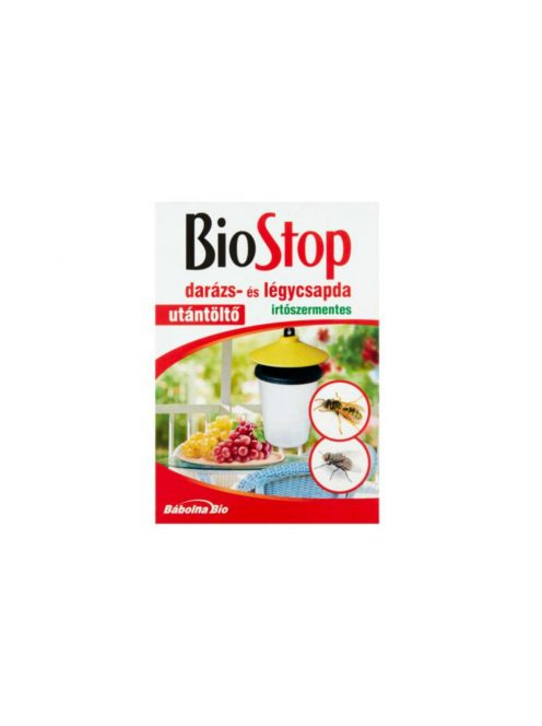 Darázs és légycsapda (1db csapda+3 db utántöltő) Biostop