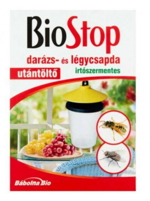 Darázs és légycsapda (1db csapda+3 db utántöltő) Biostop