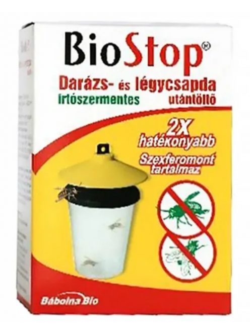 Darázs és légycsapda utántöltő 3 db Biostop