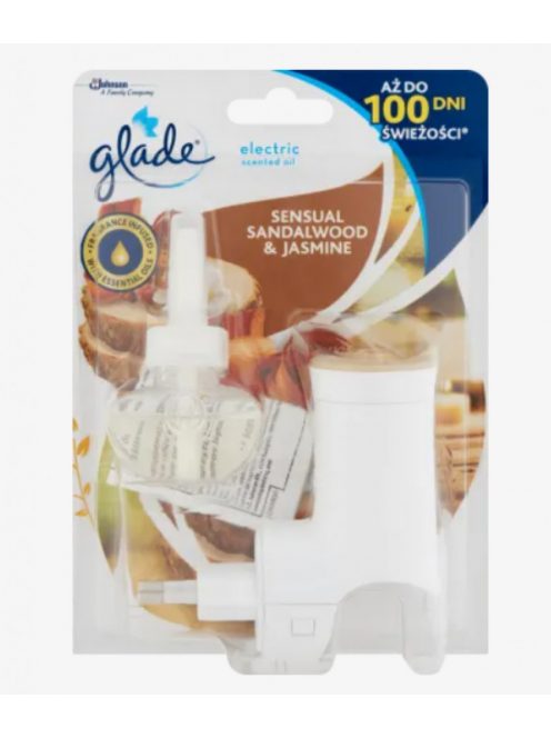 Légfrissítő elektromos készülék 20 ml Glade® Bali szantálfa és jázmin