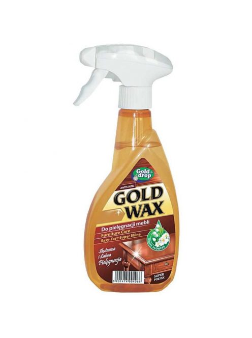 Bútorápoló szórófejes 400 ml Gold Wax