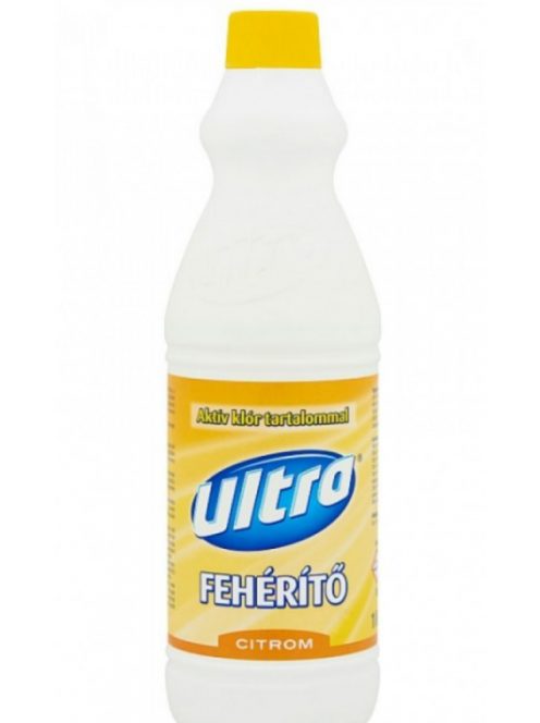 Fehérítő folyadék 1 liter Ultra fehérítő Citrom