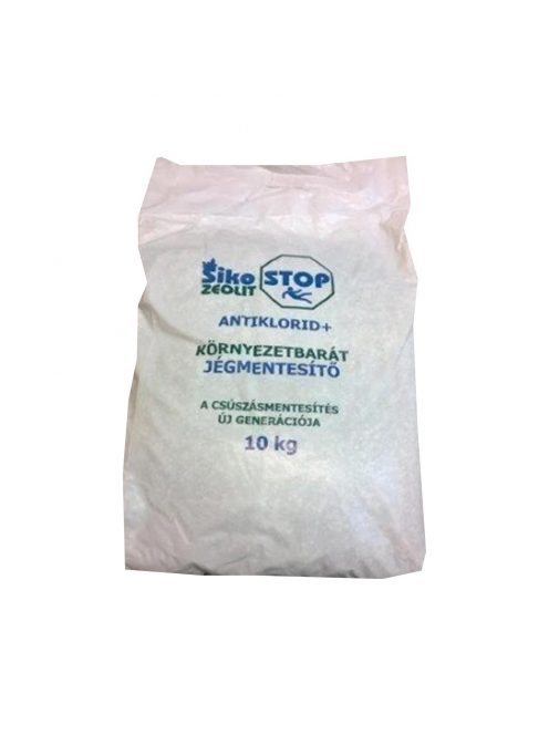 Útszóró/jégmentesítő 10 kg BIO SikoSTOP Zeolit Eco+