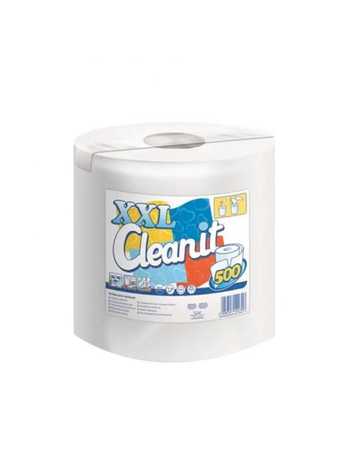 Háztartási papírtörlő 2 rétegű 500 lapos egyesével csomagolt Cleanit XXL500 Lucart