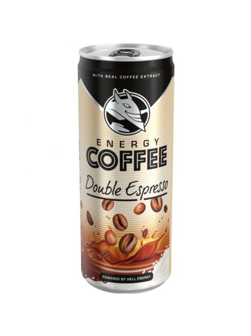 Kávéital 0,25l HELL Energy Coffee Double Espresso