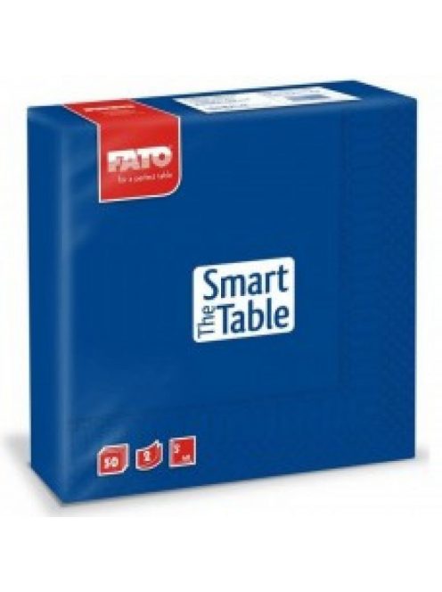 Szalvéta 2 rétegű 33 x 33 cm 50 lap/cs Fato Smart Table sötét kék_82622100