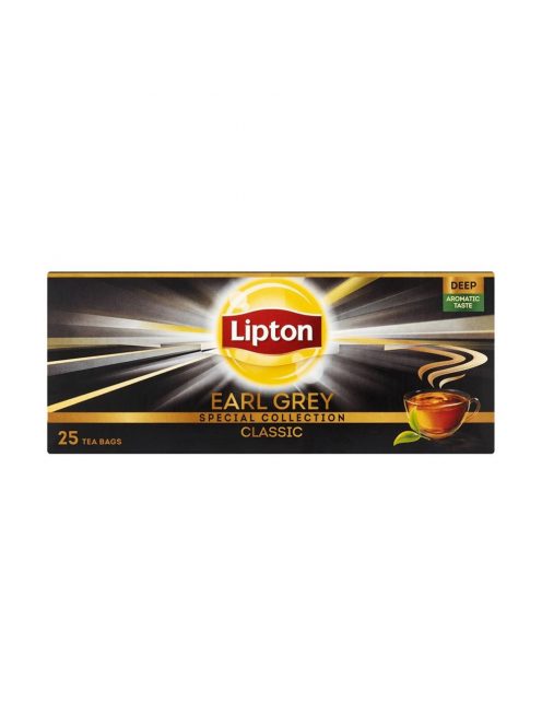 Fekete tea 25x1,5 g Lipton, Earl Grey