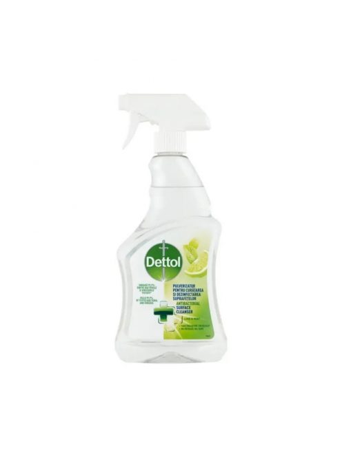 Fertőtlenítő hatású tisztítószer szórófejes 500 ml Dettol Lime&Mint