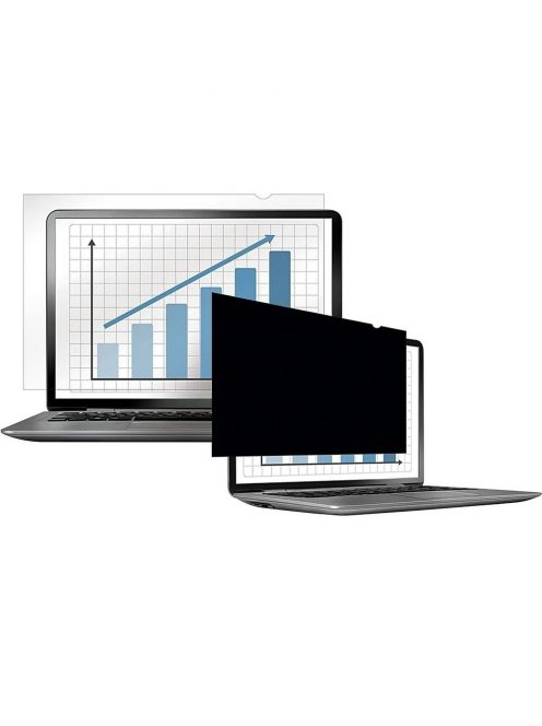 Monitorszűrő, betekintésvédelemmel, 527x297mm, 23,8”, 16:9, Fellowes® PrivaScreen, fekete