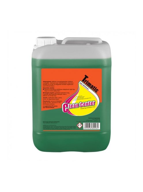 Öblítőszer gépi 5 liter Trimatic_Clean Center