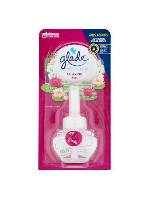 Légfrissítő elektromos utántöltő 20 ml Glade® Relaxing Zen/Japán kert