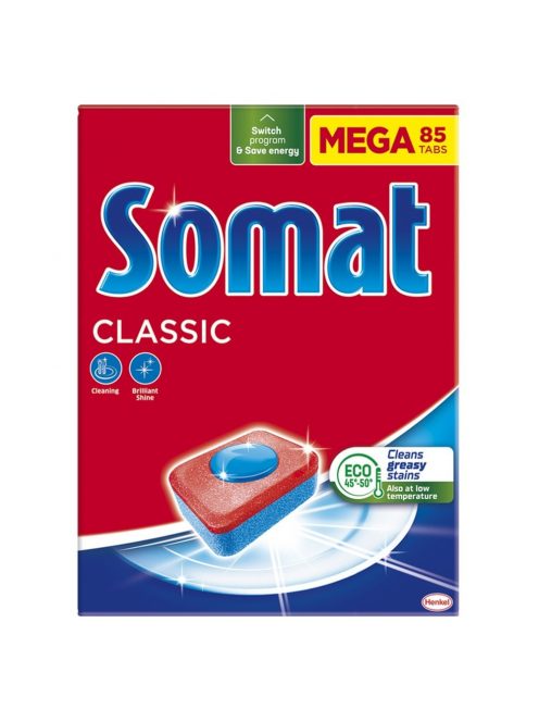 Mosogatógép tabletta 85 db/doboz Classic Somat