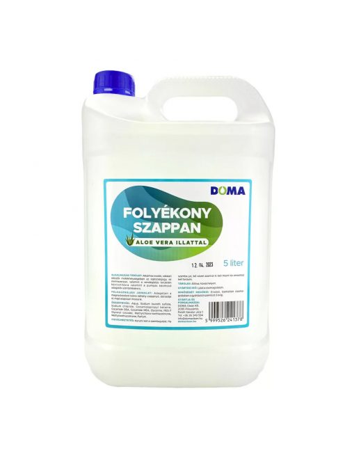 Folyékony szappan 5 liter Doma Aloe Vera