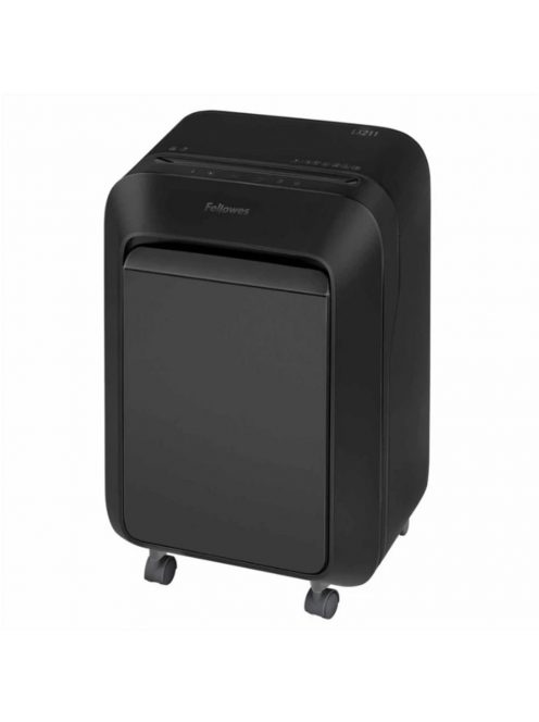 Iratmegsemmisítő, 14lap mikrokonfetti vágás 2x12mm, Fellowes® Powershred LX211, fekete