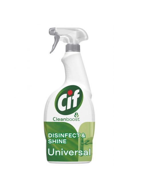 Fertőtlenítő hatású tisztítószer szórófejes 750 ml Cif Disinfect&Shine