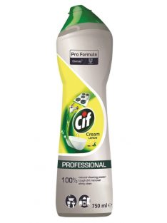 Súrolókrém 750 ml Cif Professional Cream Lemon