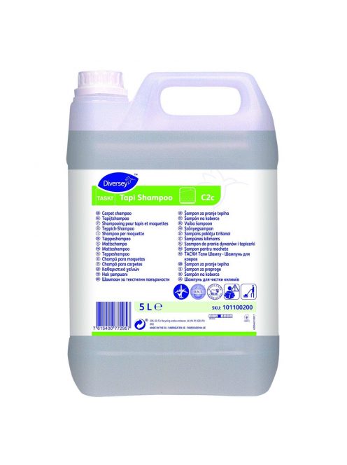 Szőnyeg- és kárpittisztító sampon 5 liter Taski Tapi Shampoo C2