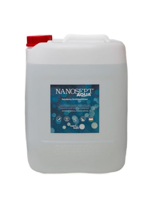 Fertőtlenítőszer 5 liter Nanosept aqua