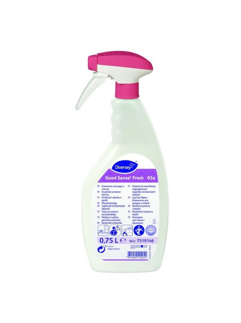 Légfrissítő és textil illatosító szórófejes 750 ml Good Sense Fresh